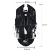 Mice 2400DPI Gaming Mouse X8 Wireless Mouse Rechargeable Silent LED Backlit USB Optical Ergonomic Mice LOL Surfing Mice For PC Gamer