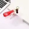 Keychains Kpop IVE Acrylic Mini Light Stick Keychain LIZ Wonyoung Yujin Gaeul Rei Two Piece Set Bag Pendant Accessories