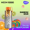 En stock Original Vozol Neon Star Gear Vista 10K Puff Bar Vapers 10000 Pufffs 5% Nicotine Jetable Vape Pen Crystal Vapes E Cigarettes