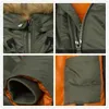 Men's Down Winter Puffer Men Long Coat Fur Hood Cotton Jacket With Thickened Bomber Parka Coats