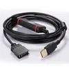 Adaptador USB-CN226 para linha de download de comunicação de cabo de programação PLC da série Omron CS/CJ CQMIH CPM2C