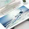 Kuddar Flygplan som flyger i Sky Mouse Pad Gamer XL Nytt hemmousepad XXL Mekanisk tangentbord Pad Computer Desktop Mouse Pad