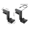 Tillbehör hörlurar förvaringsfäste Display Holder Stand Desk Clip Hanger Hook SpaceVaving Headset Clamp för spel PC -headset