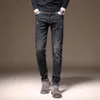 2024 New Product Jeans Elastic Slim Fit Spring Wear Fashion Retro Denim Men's Pants