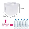 Supplies Pet Smart Drinking Feeder Automatischer Wasserbrunnen Mute Cat Water Dispenser 3L mit LED-Licht USB Cat Dog Drinking Bowl