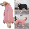 Vêtements pour chiens Collier d'hiver pour animaux de compagnie Jumper Pull rose Pull moyen grand manteau Veste Great Dane Greyhound Pitbull Vêtements Vêtements pour animaux de compagnie