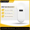 Micropuces 134,2 KHz Lecteur d'identification pour animaux de compagnie Puce animale Scanner numérique Micropuce Identification portable Application générale pour chien chat avec buzzer