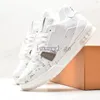 2024 Designer Trainer Treaker Sneaker Buty Casual Buty Calfskina Czarno-różowa skórzana skórzana Abloh Zielona Czerwona Blue Overlay Platforma Low Sneakers Walk