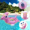 Aufblasbarer Baby-Dinosaurier-Schwimmring-Sitz für 14-jährige Kinder, schwimmender Schwimmkreis, Röhre, Pool, Badewanne, Strandparty, Sommer, Wasserspielzeug 240223