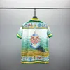 トラックスーツセットファッションハワイのデザイナーメンカジュアルシャツセット花手紙3Dプリント夏の海辺のホリデービーチシャツスーツ029