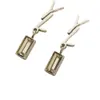 2024 Classic Letter Charm Earrings Designer Luxury Stud Earings Elegant Women Jewelry Gift Par Plated Silver Gold Earring Simple Big Square Rhinestone Gift
