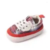 First Walkers Canvas Plaid Born Baby Boy Shoes Pre-Walker Soft Sole Pram Spring Autumn Bebes Trainers Casual Sneakers