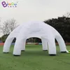 wholesale Personalized 10mD (33ft) with blower Inflatable white canopy / giant inflatable awning blow up toys sports