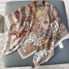 2024 novo lenço de borlas grandes cachecóis de caxemira feminino envoltórios impressão de luxo manter quente saco de cabeça capa roubou cobertor 130 moda