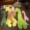 Kissen 150 cm Riesengefüllte Tierplüschkissen süße große lange Einhorn Kissen Kawaii Dinosaurier Babybett Surround Waschkissen Kissen