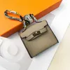 Keychains & Lanyards Designer New Pendant Mini Bag Pendant Leather Korean Edition Cute Car Keychain Car Hanging Gift TSDS