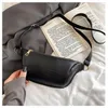 Midjeväskor 2024 Fanny Pack Pu Leather Lady Chest Bag Women Casual Female Travel Multifunktion Mobiltelefon Holder Shoulder Purse