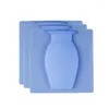 Wazony silikonowe wazon z gastronomicznym wazą wielokrotnego użytku nowoczesne na lodówkę szklaną płytkę ceramiczną