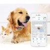 Trackery Mini Pet Cllar -Time Clar IP67 Waterproof GPS Agps LBS Tracker WiFi Lokalizator Pies Pies Kot Znajdź urządzenie akcesoria dla psów