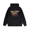 GA 2023 New Trendy Brand Gallery Car Print Loose Washable Old Hooded Plush Sweater for Men and Women MDJG