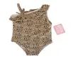 Size 12M24M Children swimwear set spring girls child baby infant swimsuit leopard print swimsuit1232773