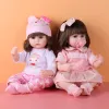 Dolls 3042cm Reborn Doll Lifely Born -simulatie Dieren Baby meisje Email Dolls kinderen kinderen educatieve speelgoedmeisjes diy speelgoedcadeau