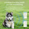 Trackers Dogs Cats GPS Suivi de PET GPS GPS Collier de tracker Dispositif antilost Real Tracking Locator Colliers pour animaux de compagnie pour chiens universels