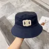 Summer Beach Bucket Hat Fashion Outdoor Wide Brim Hats Designer Caps for Women Men 3 Colors