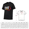 Men's Tank Tops CAT Machine T-Shirt Quick Drying Shirt Short Anime T Shirts For Men Pack