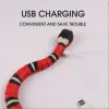 Toys Smart Sensing Snake Automatic Cats Toys USB Charging Accessoires chaton Toys for Pet Dogs Game Toy Interactive Cat Toys