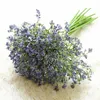 Dekorativa blommor kransar babysbreath konstgjorda falska gipsophila diy blommor buketter arrangemang bröllop hem trädgård fest dekoration 16st per seth24229