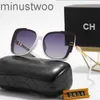 Men Ch Sunglasses fashion High Quality Channel Sun glasses Designer Rectangular alloy full frame glasses Top Original women Famous Classic Retro Brand Eyegla 2L6S