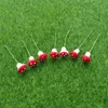 Decorações de jardim Simulado Cogumelo Criativo Micro Paisagem Adorno Ornamentos de plantas em miniatura para suprimentos