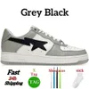 Chaussures décontractées Hommes Femmes Sta Low Plate-forme Noir Camo Bule Gris Noir Beige Daim Baskets de sport Bapestass Chaussures Hommes Chaussures