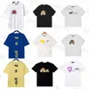 Designer PA T-shirt T-shirt di lusso Stampa T-shirt Uomo Donna Manica corta Casual Streetwear Top Abbigliamento Abbigliamento