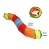 Toys Cat Tunnel for Indoor Cats Interactive Rabbit Tunnel Toys Pet Toys Play Tunnels for Cats Kittens Rabbits Puppies Crinkle Colla