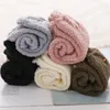 Women Socks Winter Coral Velvet Plush Home Sweet Floor Thickened Cute Warm Sleeping