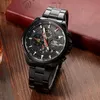 FORSINING Mechanical Watch Men Multi-function Stainless Waterproof Complete Calendar Military Automatic Watches Montre Relogio LY1276i