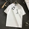 Summer Men Women Designers T Shirts Loose Oversize Tees Apparel Fashion Tops Mans Casual Chest Letter Shirt Luxury Street Shorts Sleeve Clothes Mens Tshirt S-5XL