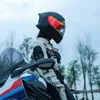 オートバイヘルメットヘルメットECEドットフルダブルレンズパーソナリティカーランニングカパセテDe Moto