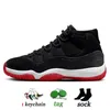 Cherry 11s Баскетбольные кроссовки Jumpman 11 Low Bred Velvet Cool Grey Кроссовки Мужчины Женщины Кроссовки Concord Pantone Legend Blue Space Jam 11 Неаполитанский спортивный размер США 13