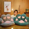 Coussins 70/80 cm de patte de patte de patte douce et chaise animale chaise coussin coussin en peluche canapé au sol intérieur tatami coussins hiver enfants filles cadeau