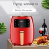 New Air Fryer Household 6L Large Capacity French Fries Machine Multi-functional Electric Fryer 240229