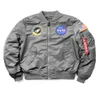 Весенне-осенняя куртка пилота космонавта ВВС, бейсбольный костюм Tide бренда MA-1, американское мужское совместное имя, пальто для пары1589936