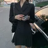 Robes sexy urbaines Robe femme Blazer Vêtements Chic et élégant Jolies robes féminines 2023 Occasion formelle Printemps Rétro Promotion Lâche X Xxl Y2k 240229