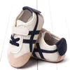 Baby unisex sneaker Zacht PU en antislip TPR Baby lente en herfst Prewalking schoenen Peuter 3 tot 6 maanden Eerste stap schoenen