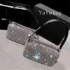 Abendtaschen Handtasche für Damen Tasche Diamanten Schultertasche Damen Damen Umhängetasche glänzende Diamanttasche