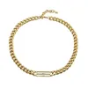 Nieuwe vintage Sier Gold B-Letter Cubaanse ketting Korte Botketen Juwelier Bracelet Gift