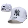 Lettre de design de mode New York hommes chapeaux casquette de baseball casquettes de balle pour homme femme réglable chapeau de seau bonnets dôme casquette de qualité supérieure N-7ss