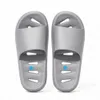 Shower Men and Women Summer Home Indoor Water Leakage Anti Slip Household EVA Bathroom Sandals Grey